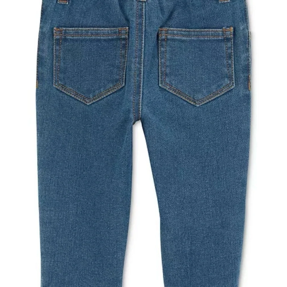 NWT Carter's Girls Green Sweater with Blue Denim Jeans Set- 18M